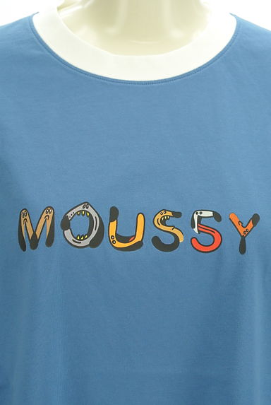 MOUSSY（マウジー）の古着「dogロゴプリントTシャツ（Ｔシャツ）」大画像４へ