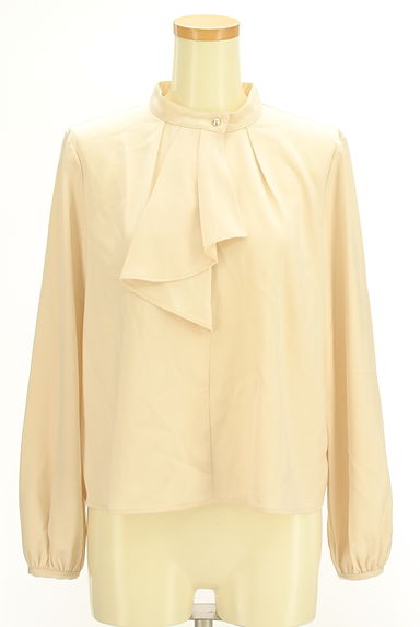 JILL by JILLSTUART（ジルバイジルスチュアート）の古着「フロントタックフリルカットソー（カットソー・プルオーバー）」大画像１へ