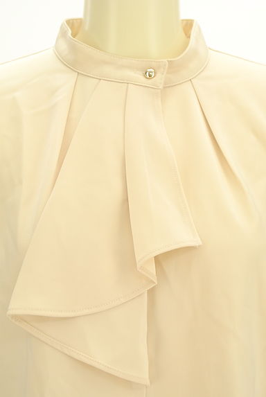 JILL by JILLSTUART（ジルバイジルスチュアート）の古着「フロントタックフリルカットソー（カットソー・プルオーバー）」大画像４へ