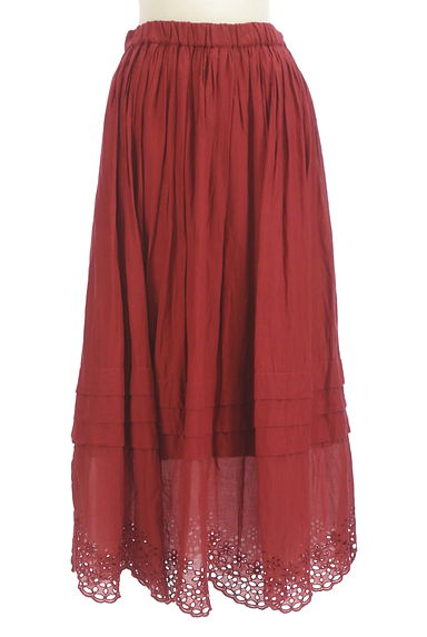 SM2（サマンサモスモス）の古着「カットワーク刺繍スカラップロングスカート（ロングスカート・マキシスカート）」大画像１へ
