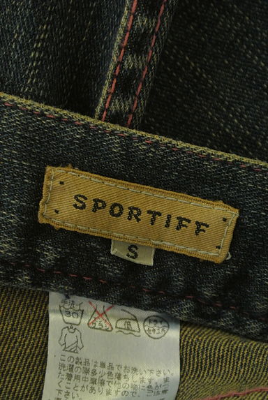 sportiff（スポーティフ）の古着「ピンクステッチストレートデニム（デニムパンツ）」大画像６へ