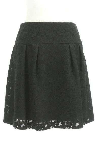 MISS J（ミスジェイ）の古着「刺繍レース膝上スカート（ミニスカート）」大画像１へ