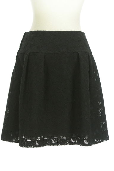 MISS J（ミスジェイ）の古着「刺繍レース膝上スカート（ミニスカート）」大画像２へ