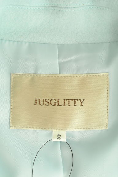 JUSGLITTY（ジャスグリッティー）の古着「ミドル丈ウールPコート（コート）」大画像６へ