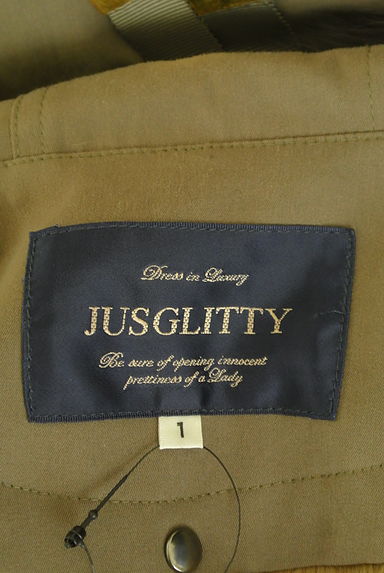 JUSGLITTY（ジャスグリッティー）の古着「ファーライナー付きロングモッズコート（コート）」大画像６へ