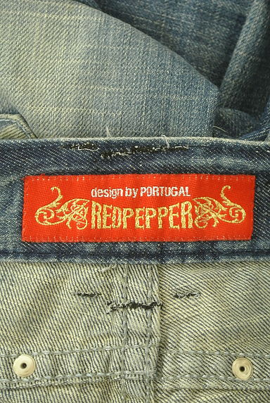 RED PEPPER（レッドペッパー）の古着「ロゴ刺繍入りブーツカットデニム（デニムパンツ）」大画像６へ