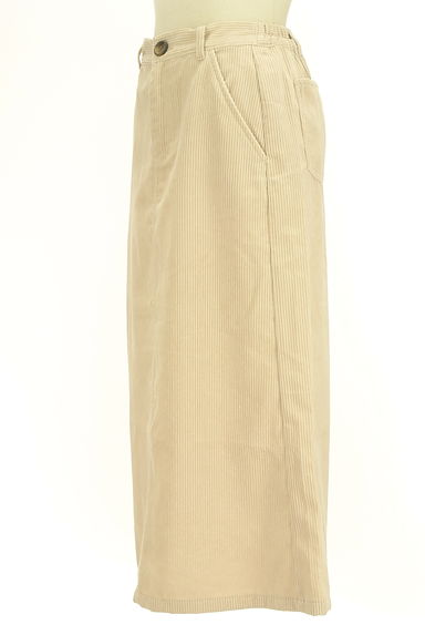 Melan Cleuge（メランクルージュ）の古着「バックスリットコーデュロイロングスカート（ロングスカート・マキシスカート）」大画像３へ