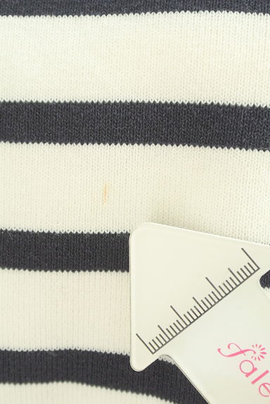 UNITED ARROWS（ユナイテッドアローズ）の古着「スクエアネックボーダーニットトップス（ニット）」大画像５へ