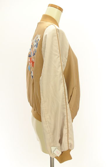 MURUA（ムルーア）の古着「バック刺繍光沢スカジャン（ブルゾン・スタジャン）」大画像４へ