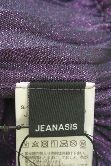 JEANASiS（ジーナシス）の古着「ラメ混プリーツロングスカート（ロングスカート・マキシスカート）」大画像６へ