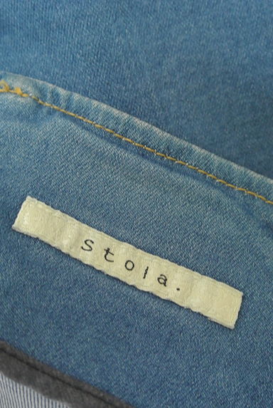 Stola.（ストラ）の古着「ベルト付きミディデニムスカート（スカート）」大画像６へ