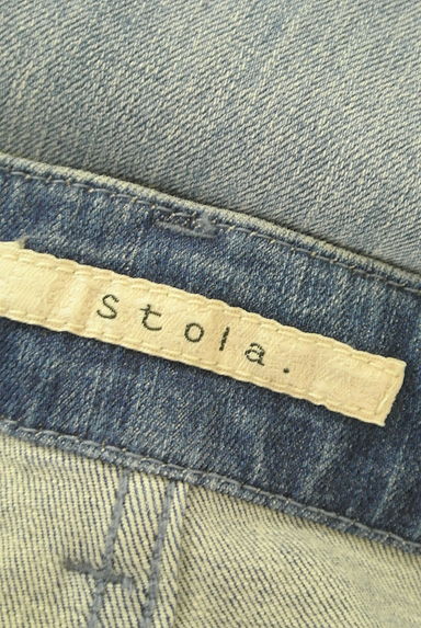 Stola.（ストラ）の古着「裾スリットストレッチスキニーデニム（デニムパンツ）」大画像６へ