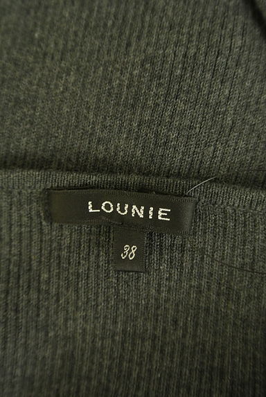 LOUNIE（ルーニィ）の古着「パールボタン袖リブニットトップス（ニット）」大画像６へ