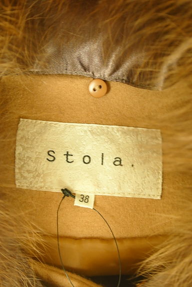 Stola.（ストラ）の古着「ファー襟2WAYショートコート（コート）」大画像６へ