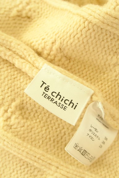 Te chichi（テチチ）の古着「ケーブル編みニットトップス（セーター）」大画像６へ