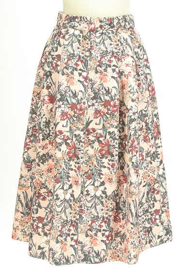 Rose Tiara（ローズティアラ）の古着「花柄ミディスカート（スカート）」大画像２へ