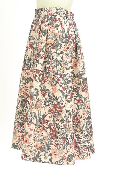 Rose Tiara（ローズティアラ）の古着「花柄ミディスカート（スカート）」大画像３へ