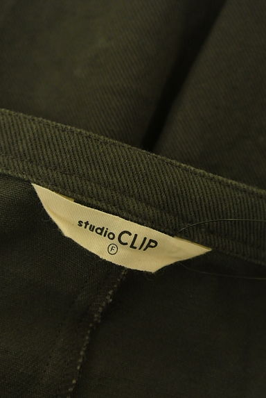 studio CLIP（スタディオクリップ）の古着「膝丈ツイルワンピース（ワンピース・チュニック）」大画像６へ