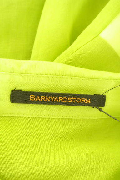 BARNYARDSTORM（バンヤードストーム）の古着「ドロップショルダーシアーシャツ（ブラウス）」大画像６へ