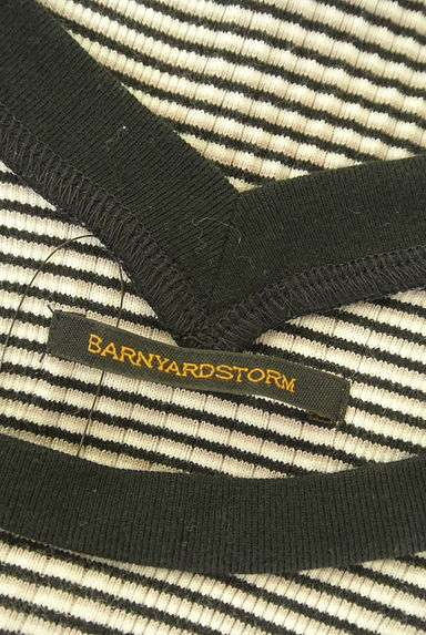 BARNYARDSTORM（バンヤードストーム）の古着「ボーダー柄リブトップス（カットソー・プルオーバー）」大画像６へ