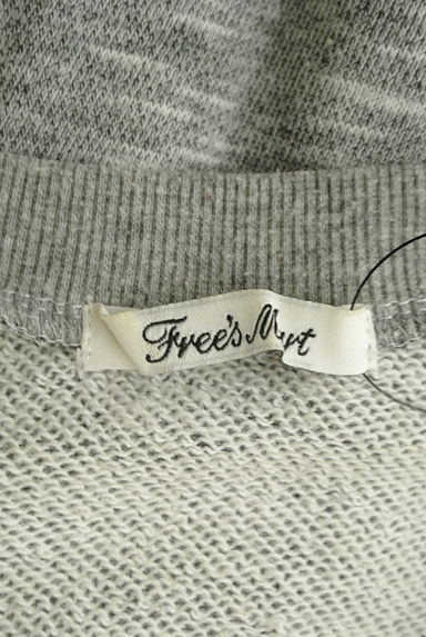 FREE'S MART（フリーズマート）の古着「刺繍ロゴスウェットトップス（スウェット・パーカー）」大画像６へ