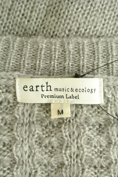 earth music&ecology（アースミュージック＆エコロジー）の古着「袖切替ニットトップス（ニット）」大画像６へ
