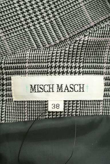 MISCH MASCH（ミッシュマッシュ）の古着「ベルト付き膝丈刺繍入りチェックワンピース（ワンピース・チュニック）」大画像６へ