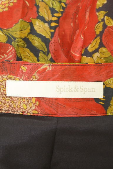 Spick and Span（スピック＆スパン）の古着「大花柄ミモレタックスカート（ロングスカート・マキシスカート）」大画像６へ