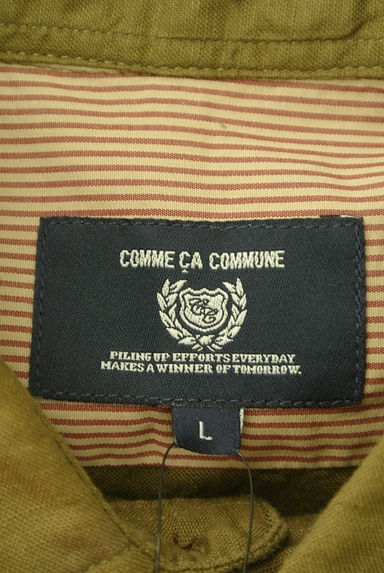 COMME CA COMMUNE（コムサコミューン）の古着「８分袖ボタンダウンシャツ（カジュアルシャツ）」大画像６へ