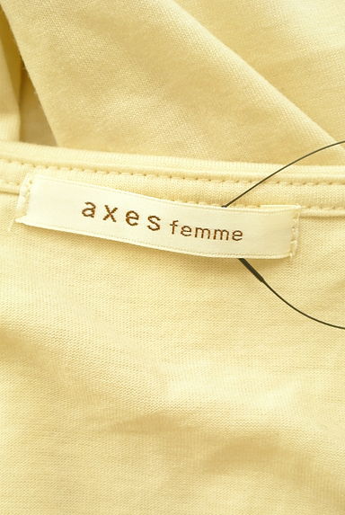 axes femme（アクシーズファム）の古着「ラインストーン付きレースカットソー（カットソー・プルオーバー）」大画像６へ