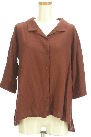 SM2（サマンサモスモス）の古着「七分袖オープンカラーシャツ（カジュアルシャツ）」大画像１へ