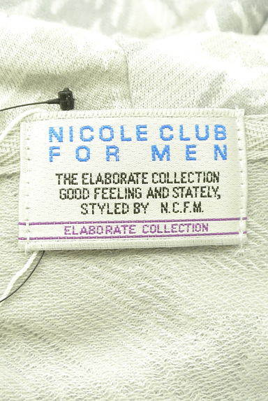 NICOLE（ニコル）の古着「ボタニカル柄ジップアップパーカー（スウェット・パーカー）」大画像６へ