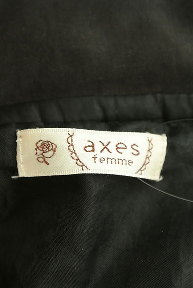 axes femme（アクシーズファム）の古着「ファー付き中綿入りロングコート（コート）」大画像６へ