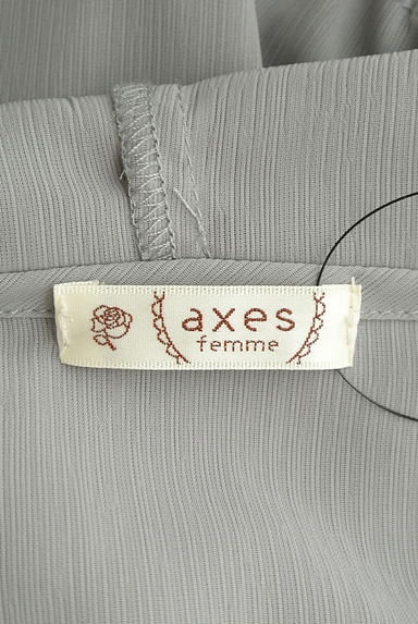 axes femme（アクシーズファム）の古着「刺繍レースドロストシフォンパーカー（スウェット・パーカー）」大画像６へ