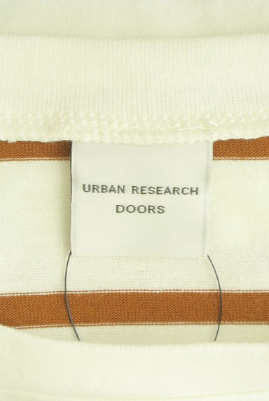 URBAN RESEARCH DOORS（アーバンリサーチドアーズ）の古着「サイドタックフレンチスリーブボーダーカットソー（カットソー・プルオーバー）」大画像６へ