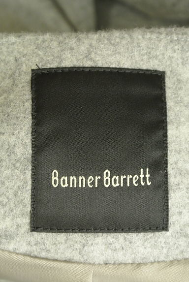 Banner Barrett（バナーバレット）の古着「ベルト付きノーカラーロングコート（コート）」大画像６へ