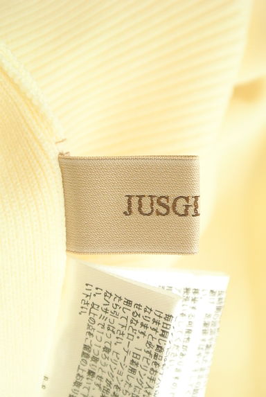 JUSGLITTY（ジャスグリッティー）の古着「タックボリューム袖ニットトップス（ニット）」大画像６へ