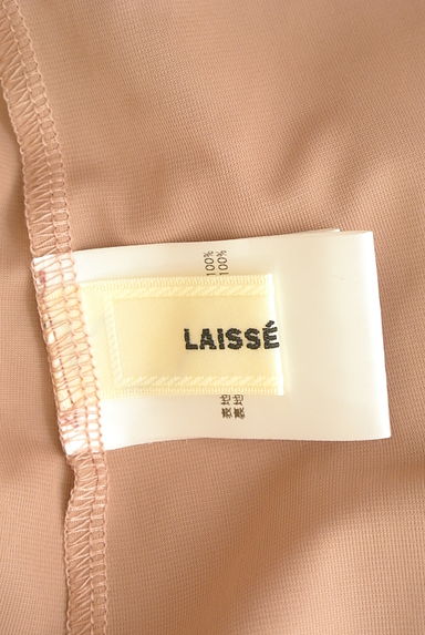 LAISSE PASSE（レッセパッセ）の古着「リボンロールカラー七分袖カットソー（カットソー・プルオーバー）」大画像６へ