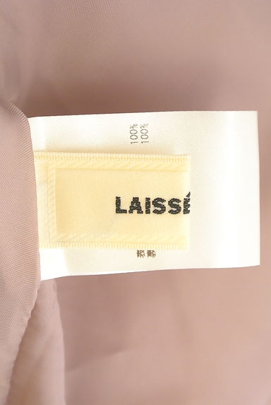 LAISSE PASSE（レッセパッセ）の古着「バックレースアップミモレシャツワンピース（ワンピース・チュニック）」大画像６へ