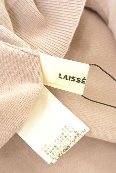 LAISSE PASSE（レッセパッセ）の古着「シフォンパフスリーブニットトップス（ニット）」大画像６へ