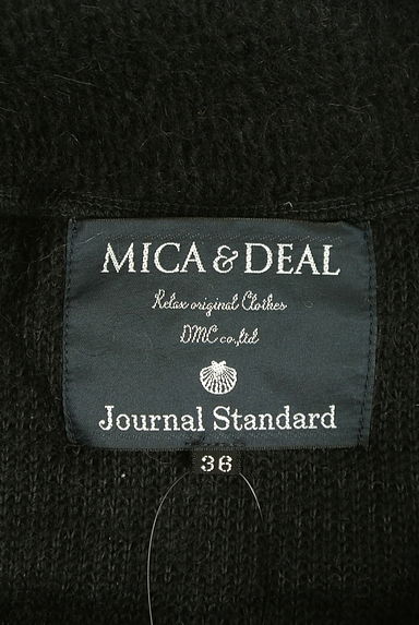 mica&deal（マイカアンドディール）の古着「５分袖オフタートルニットトップス（ニット）」大画像６へ