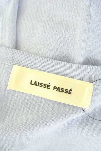 LAISSE PASSE（レッセパッセ）の古着「裾フラワー刺繡ショートニットカーディガン（カーディガン・ボレロ）」大画像６へ