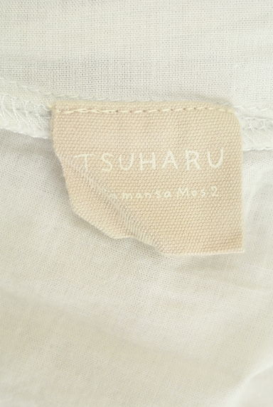 SM2（サマンサモスモス）の古着「裾フラワー刺繍リネンギャザースカート（ロングスカート・マキシスカート）」大画像６へ