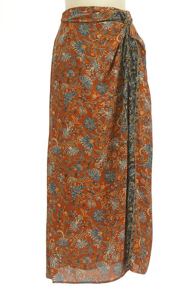 Ungrid（アングリッド）の古着「花柄絞り風タイトロングスカート（ロングスカート・マキシスカート）」大画像１へ