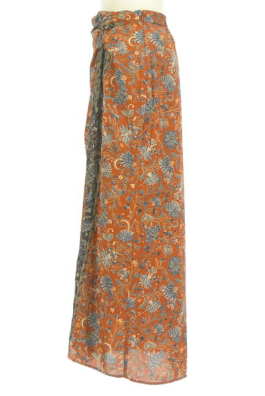 Ungrid（アングリッド）の古着「花柄絞り風タイトロングスカート（ロングスカート・マキシスカート）」大画像３へ