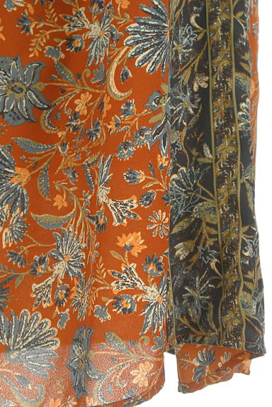 Ungrid（アングリッド）の古着「花柄絞り風タイトロングスカート（ロングスカート・マキシスカート）」大画像５へ