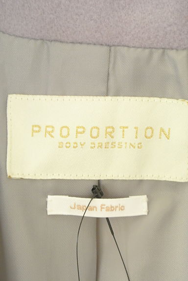 PROPORTION BODY DRESSING（プロポーションボディ ドレッシング）の古着「ベルト付きロングフレアコート（コート）」大画像６へ
