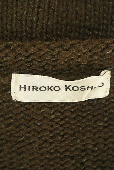 HIROKO KOSHINO（ヒロココシノ）の古着「透かし編みコンパクトニット（ニット）」大画像６へ