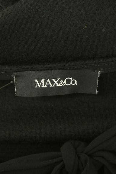 MAX&Co.（マックス＆コー）の古着「フロントタックフリル膝下丈起毛ワンピース（ワンピース・チュニック）」大画像６へ