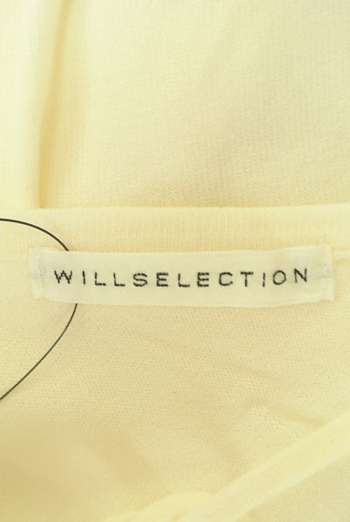 WILLSELECTION（ウィルセレクション）の古着「両Ｖバックリボンフラワー刺繡ニット（ニット）」大画像６へ